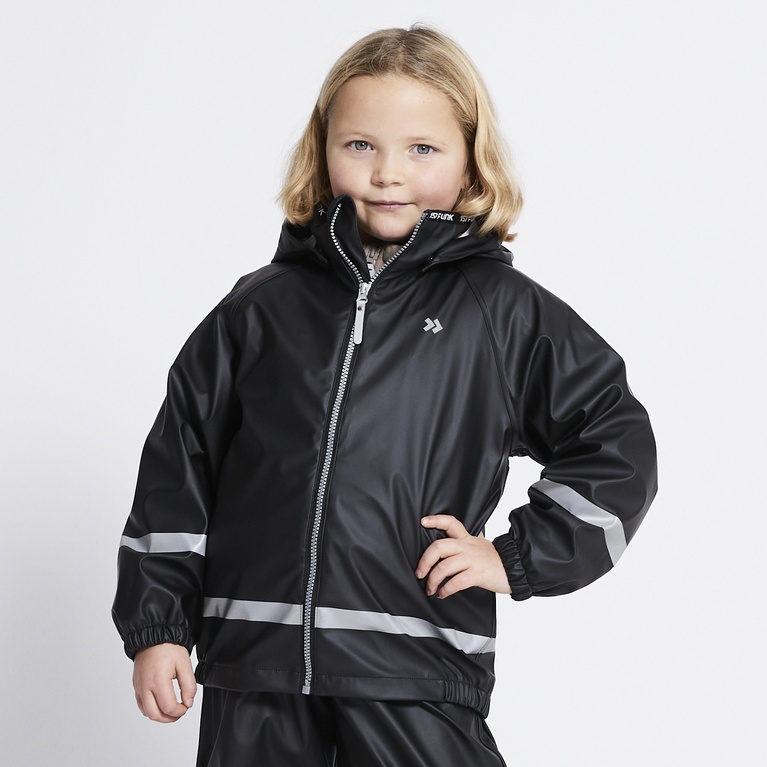 Rain jacket  "Ljusnan" Black